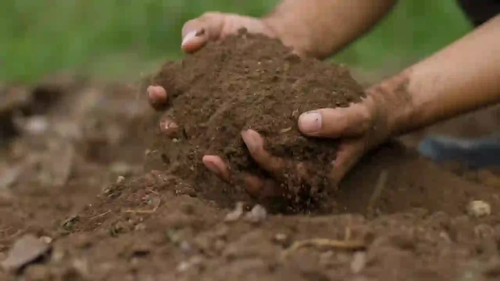 Adding Bone Meal to the soil